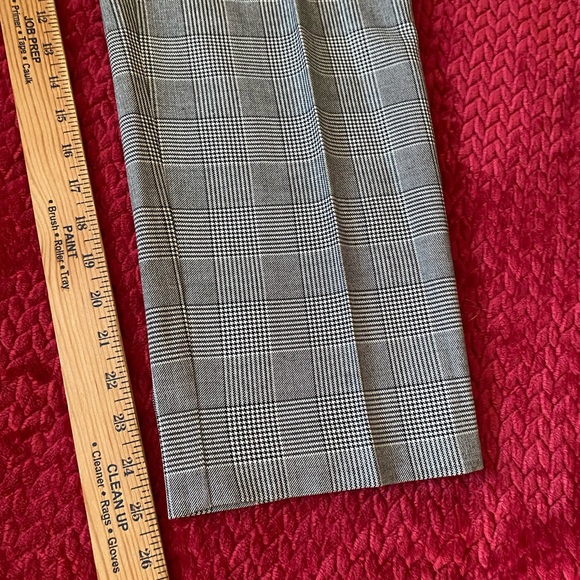 A Pea In The Pod maternity Women’s pants Glen Pattern size L - Picture 6 of 13